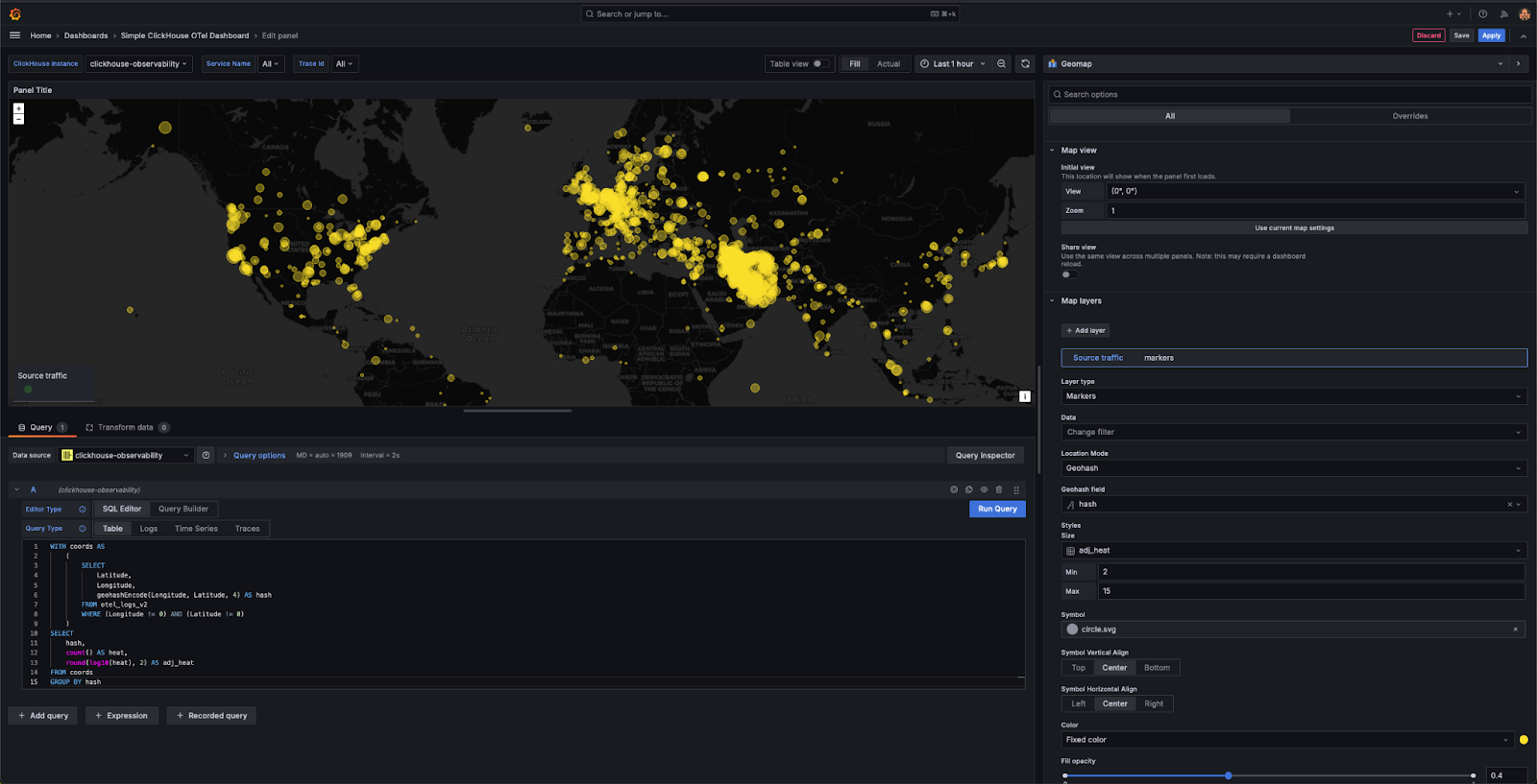 Visualizing geo data - Zoomed